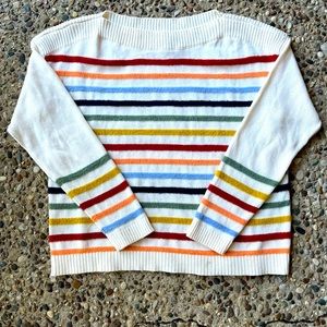Loft striped sweater size small women’s